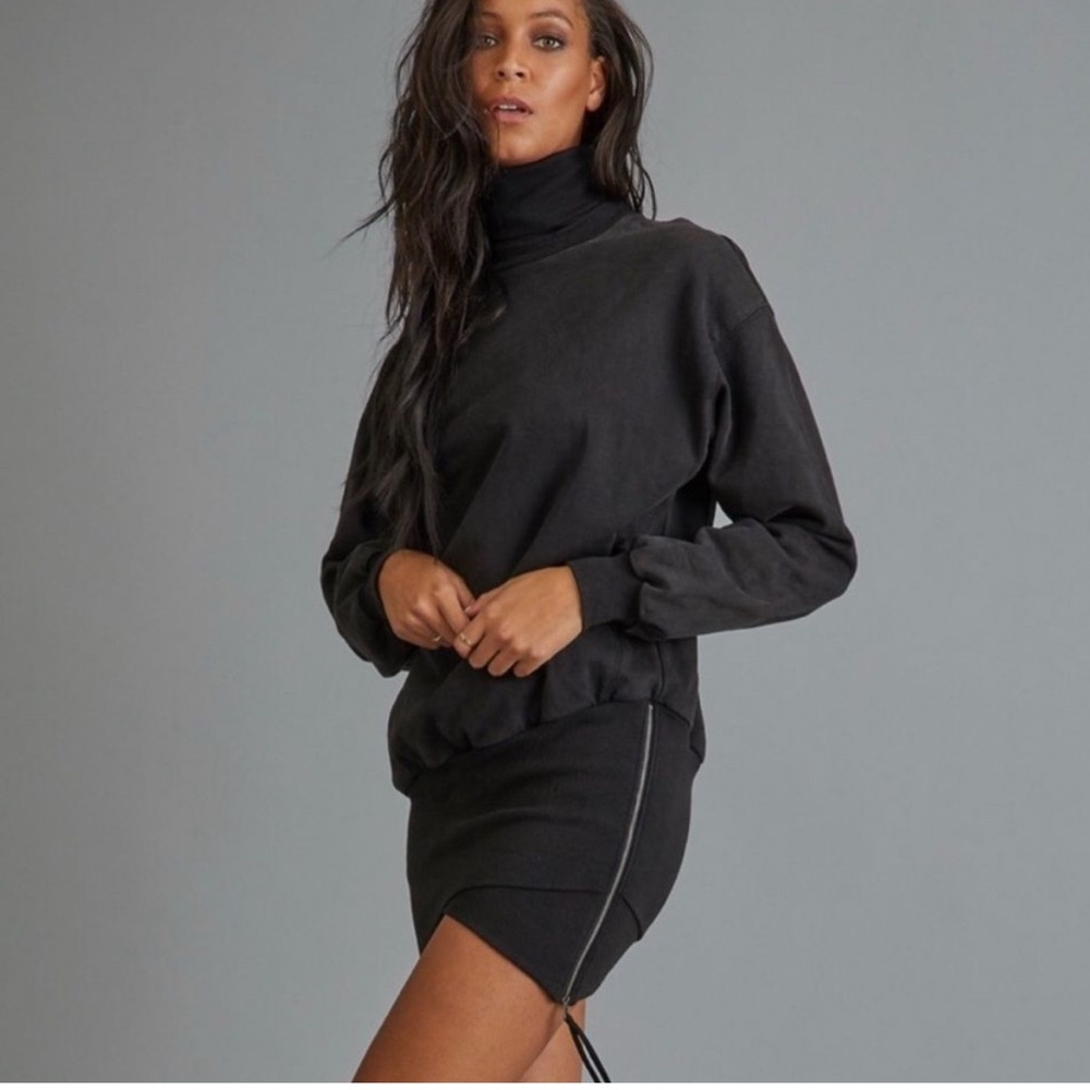 Black Turtleneck Sweater dress